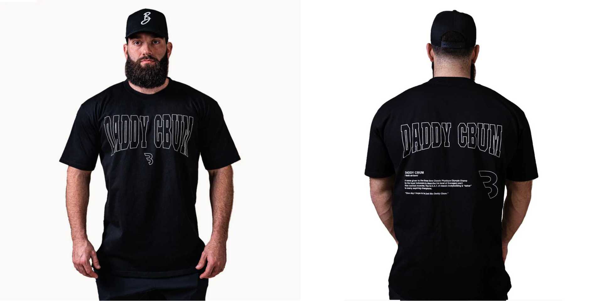 CBUM Cotton Short Sleeve T-Shirt for Men and Women
