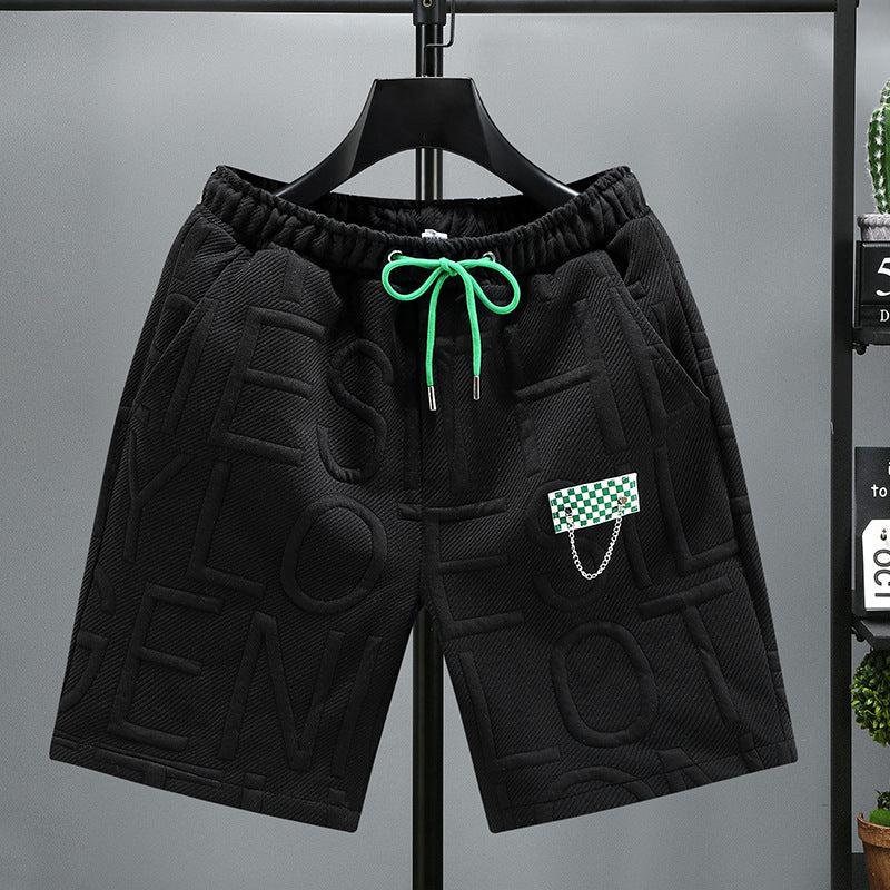 Plus Size Men's Loose Summer Beach Shorts (Wholesale)