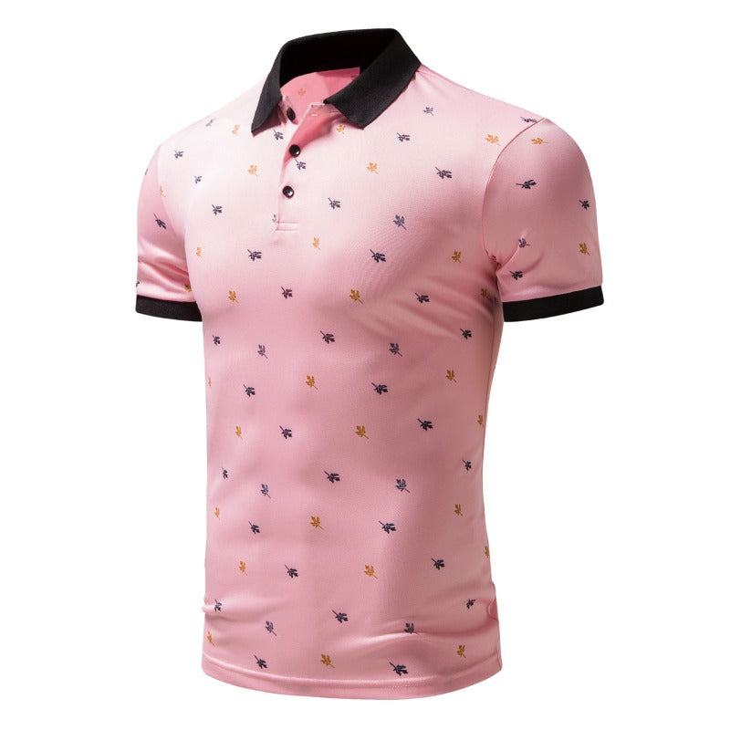 2024 Summer Men's Polo T-Shirt in 2 Colors, Short Sleeve