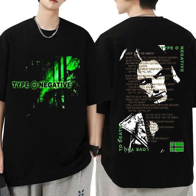 Type O Negative Cotton Oversized T-Shirt for Men & Women