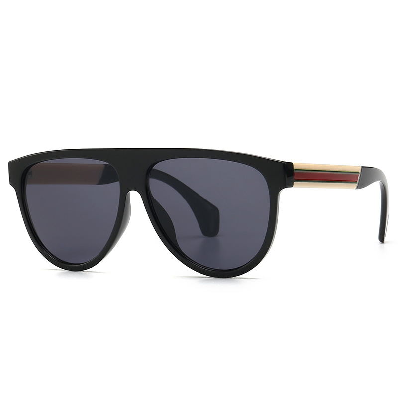 Bold Line Round Frame Sunglasses - Trendy Luxury Style