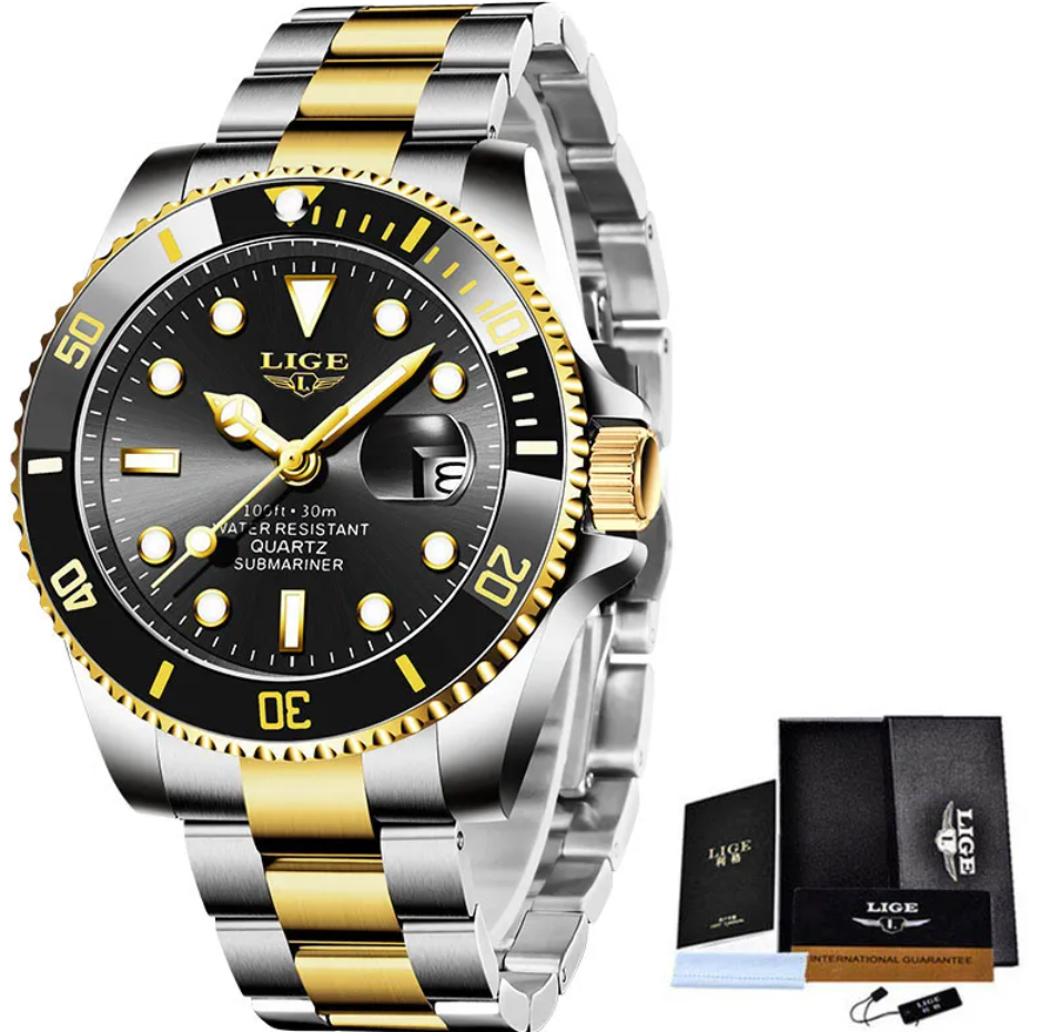 Le Marin Quartz Waterproof Watch | Evarisluxe
