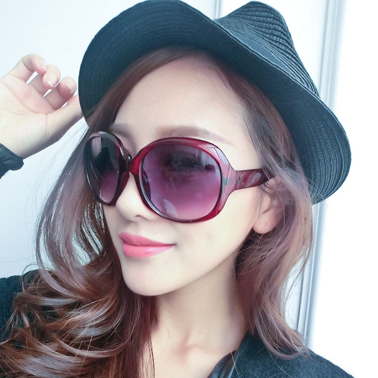 Sunglasses with Oversized Frame