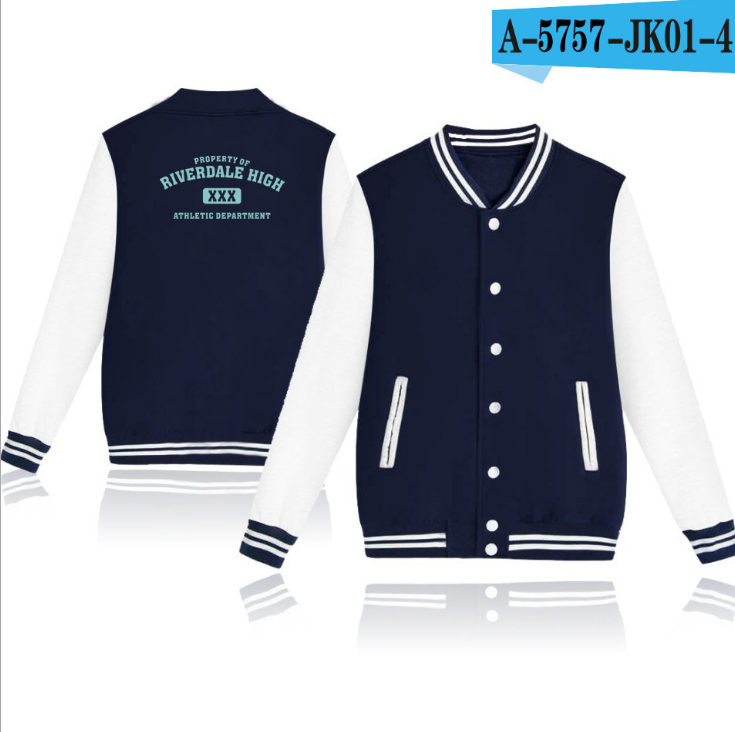 Riverdale Style Baseball Jacket for Men and Women