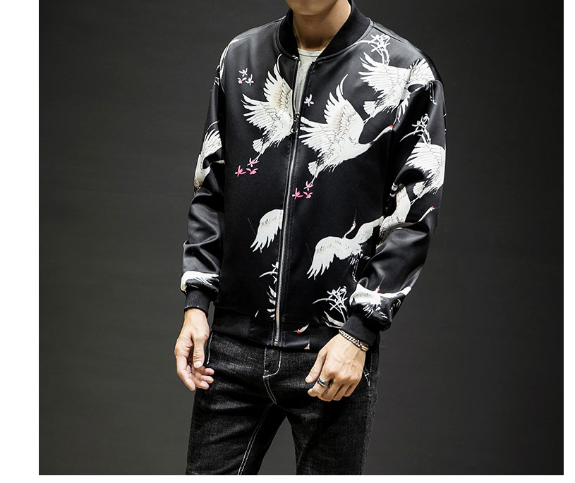 Embroidered Baseball Jacket and Casual Jacket