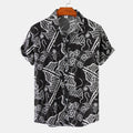 Men's Floral Short Sleeve Shirt - Summer 2023 Collection
