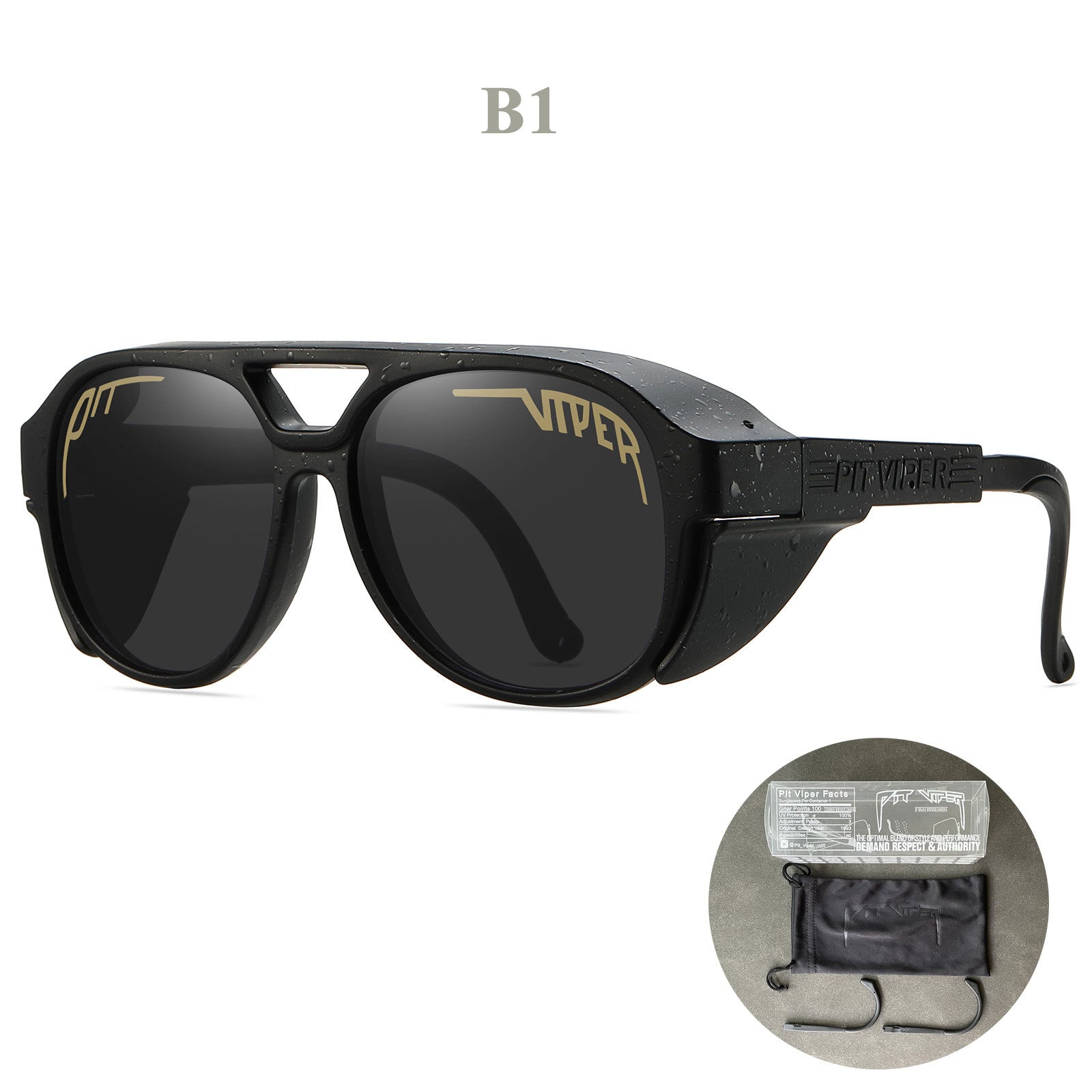 Unisex Retro Punk Sunglasses for Men and Women