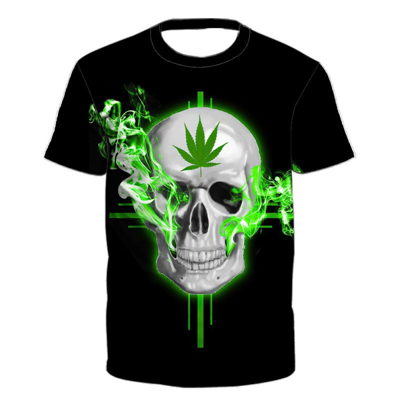 2023 Fashion 3D Printed Short Sleeve T-Shirt for Men
