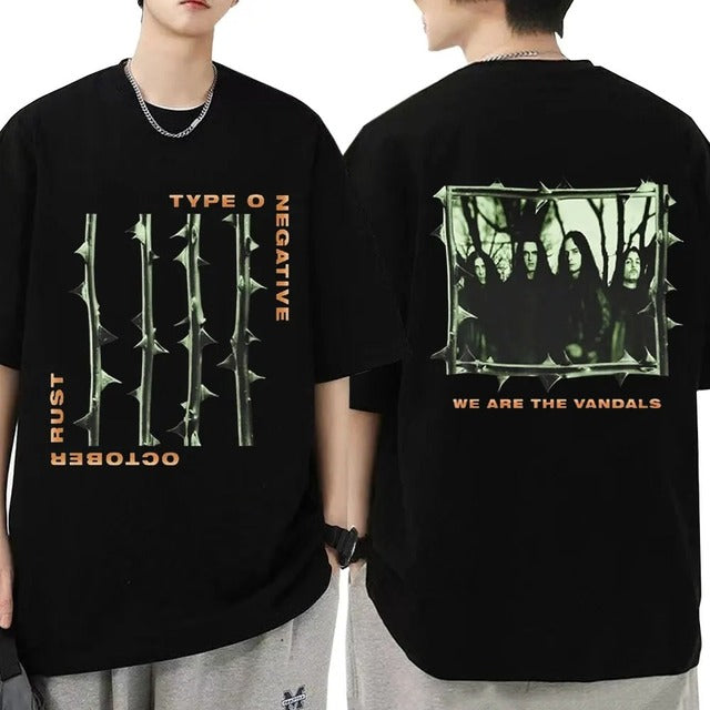 Type O Negative Cotton Oversized T-Shirt for Men & Women