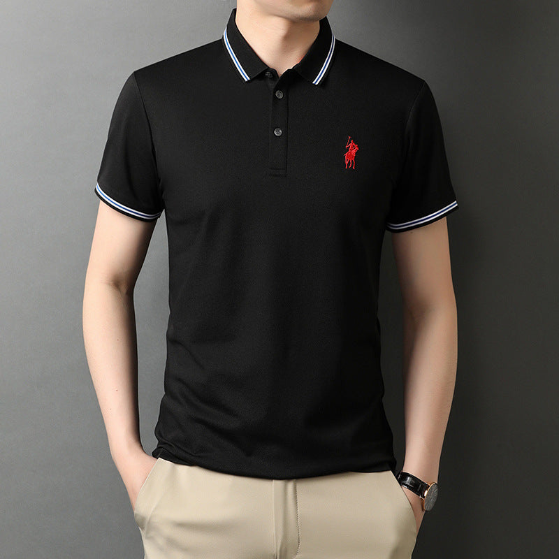 Yacht 2023 Summer Men's Short Sleeve Polo Shirt