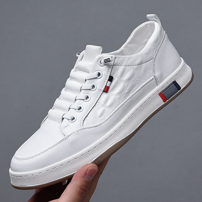 Men's Leather Casual Sneakers for Spring/Summer