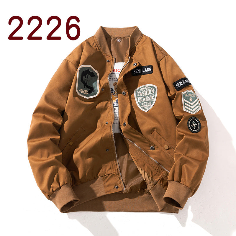 Vintage American Baseball Jacket for Men and Women