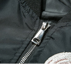 Embroidered Pilot Jacket and Baseball Jacket Combo