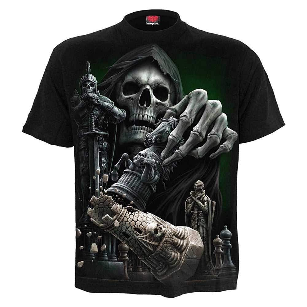 3D Skull Hip Hop O-Neck T-Shirt for Men