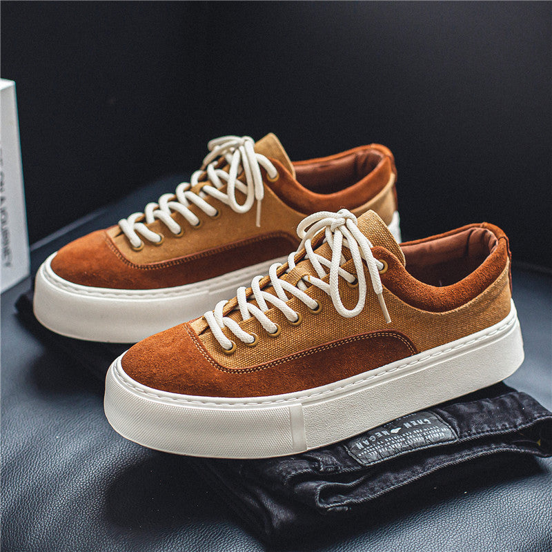 Men's Summer Casual Outdoor Sneakers - Stylish Low-top Canvas