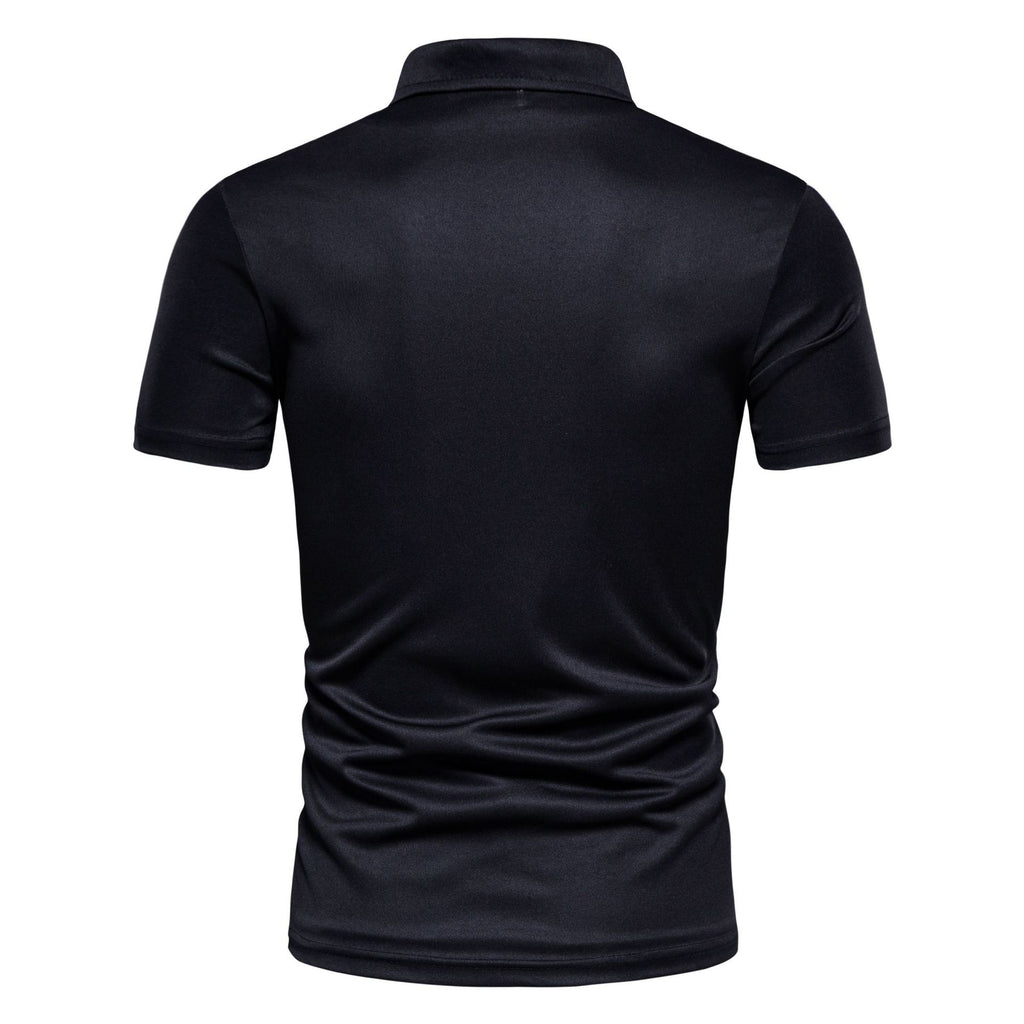 2023 Summer Men's Fashion Short Sleeve Polo Shirt