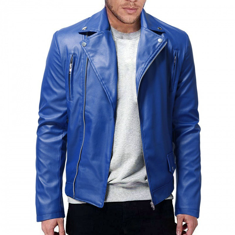Large Size Casual Leather Jacket Collection