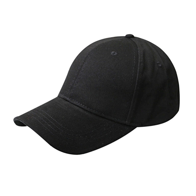 Summer Women's Ponytail Baseball Cap - Solid Color Design