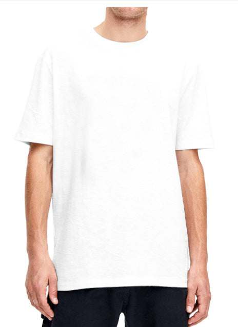 Custom Cotton Round Neck T-Shirt for Men and Women