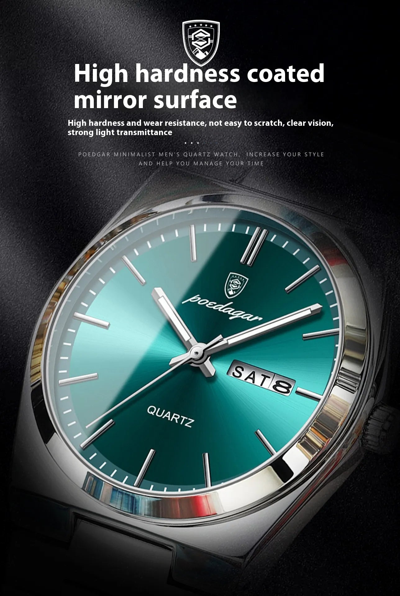 Ultra-thin Waterproof Men's Quartz Watch