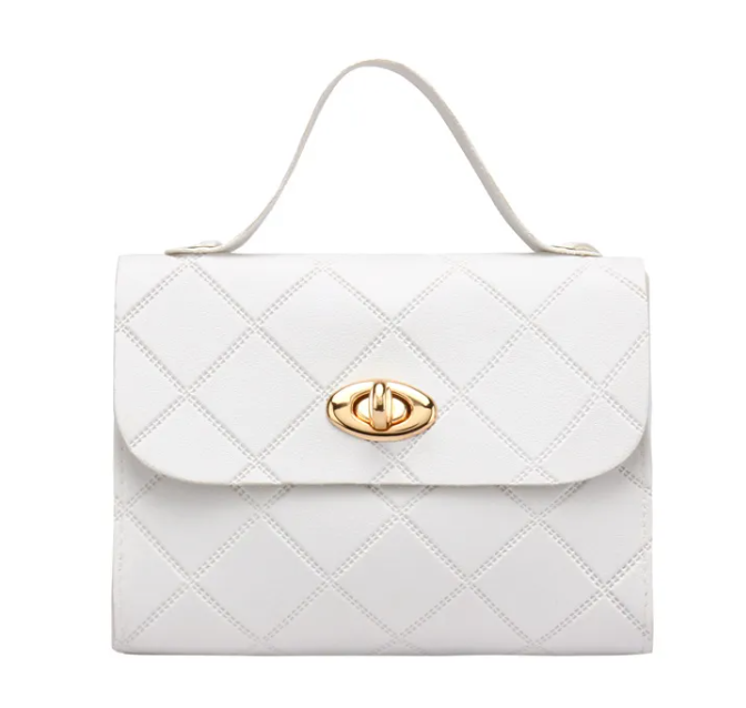 EvarisLuxe Losange Mini Quilted Bag