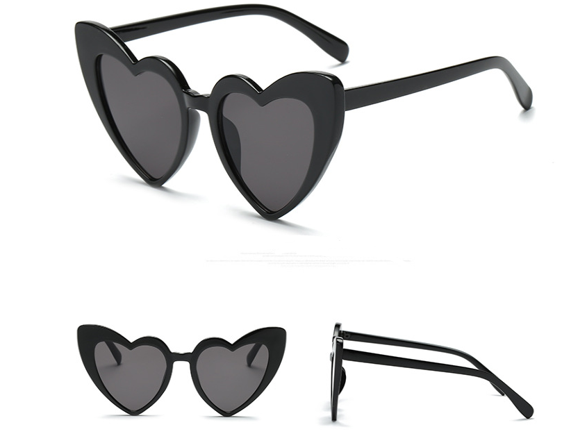 New Heart-Shaped Sunglasses for Women, Cute Fashion Eyewear