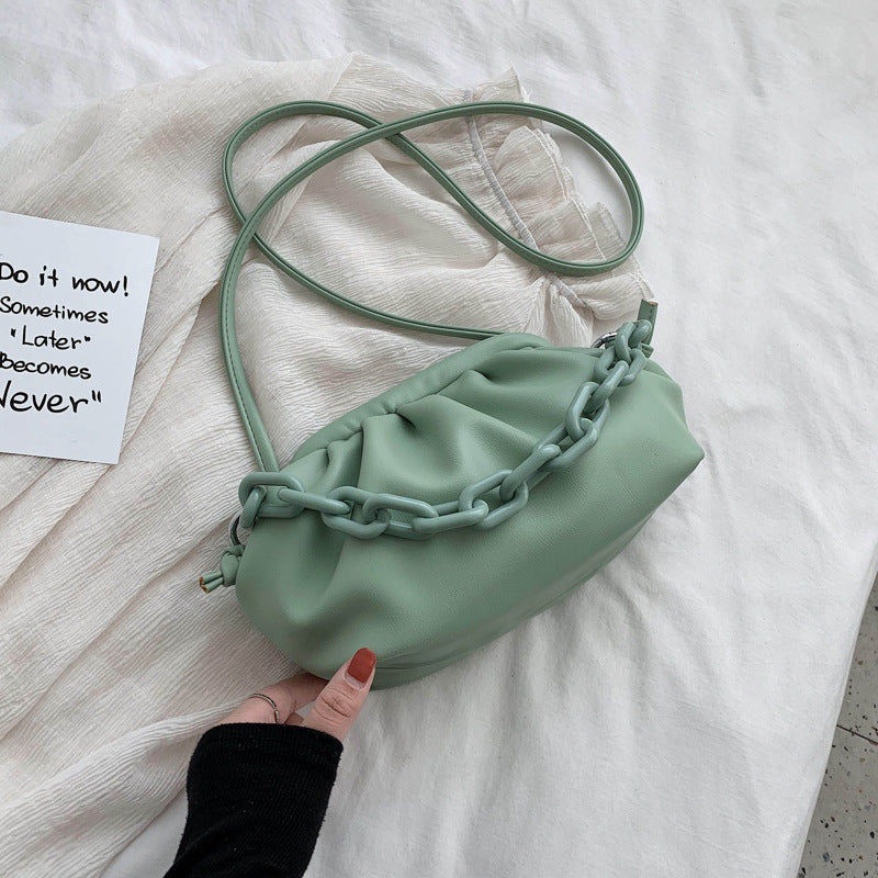 Chic Chain Handle Bucket Bag for Women (2020 Summer)