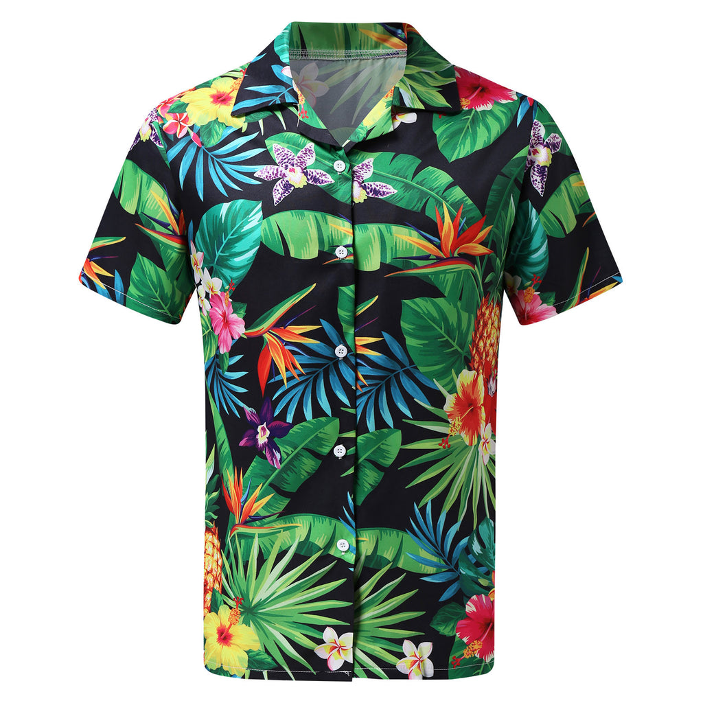 Hawaiian Casual Cotton Shirt for Men