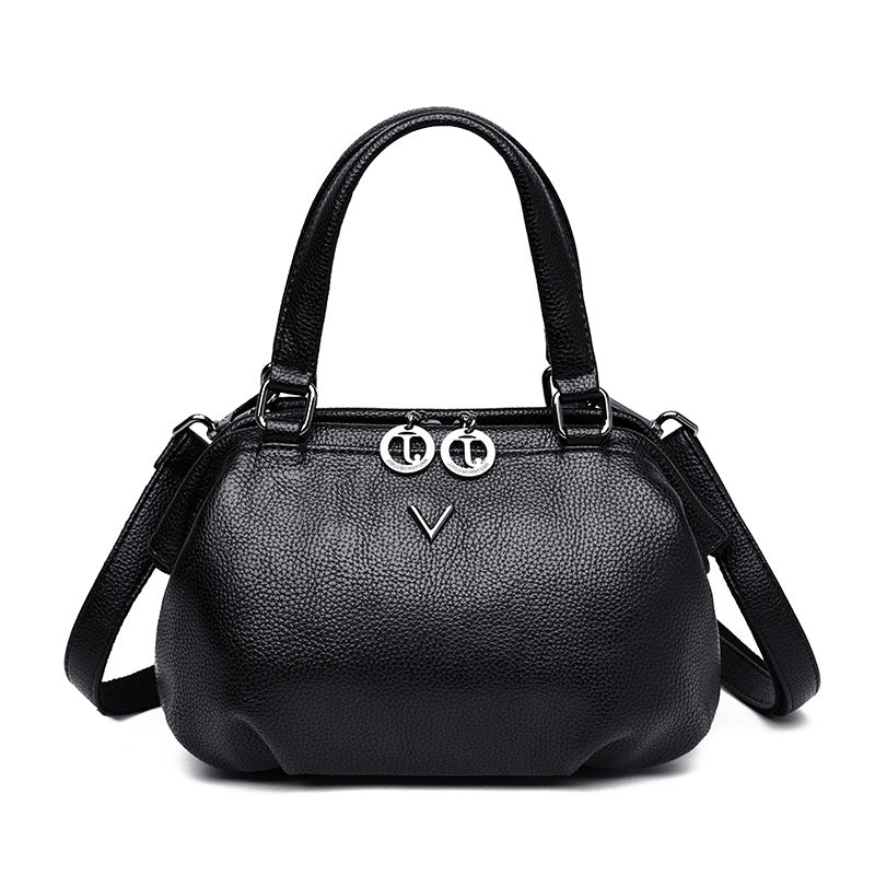 EvarisLuxe Petit Luxe Summer Leather Tote
