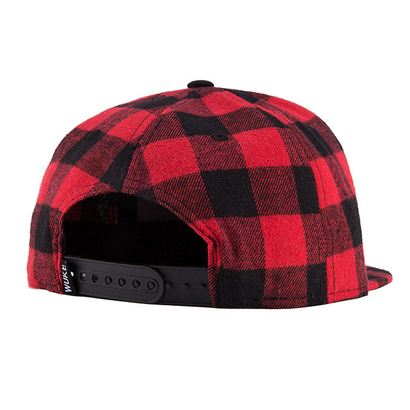 Plaid Sun Hat, Hip-Hop Baseball Cap