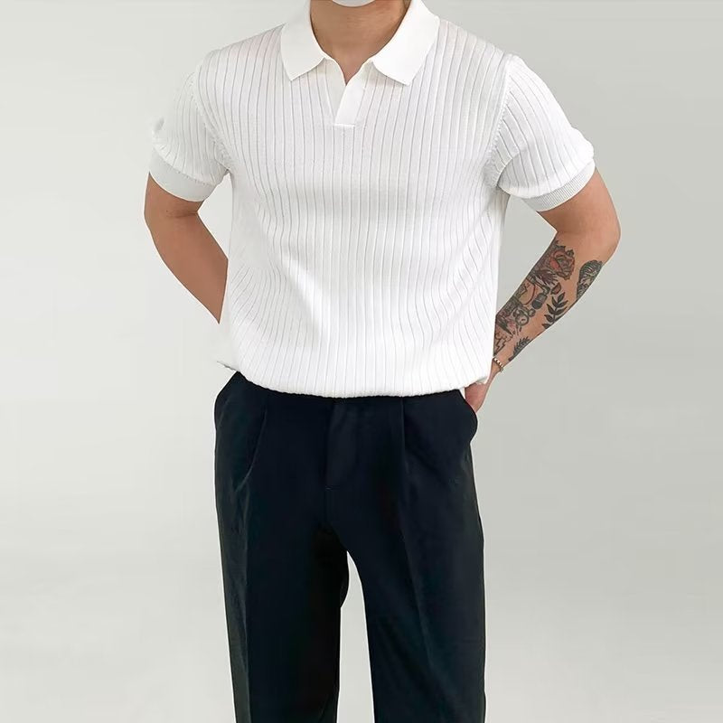 2023 Japanese Style Trendy Men's Polo Shirt (Short Sleeve)