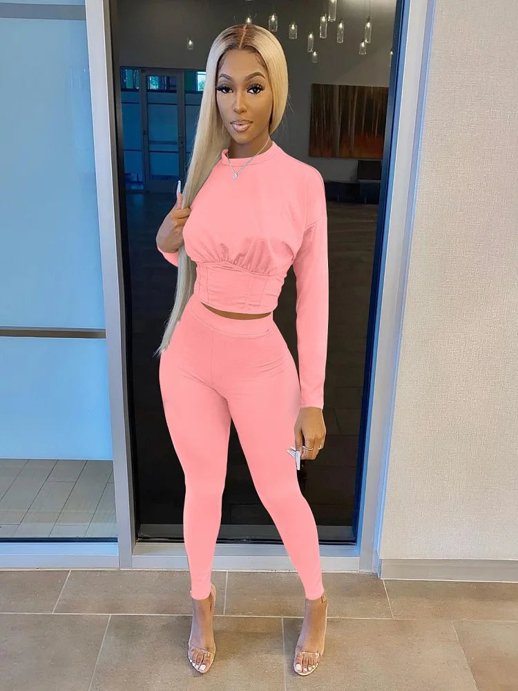2023 Autumn Women's Casual Two-Piece Sports Set