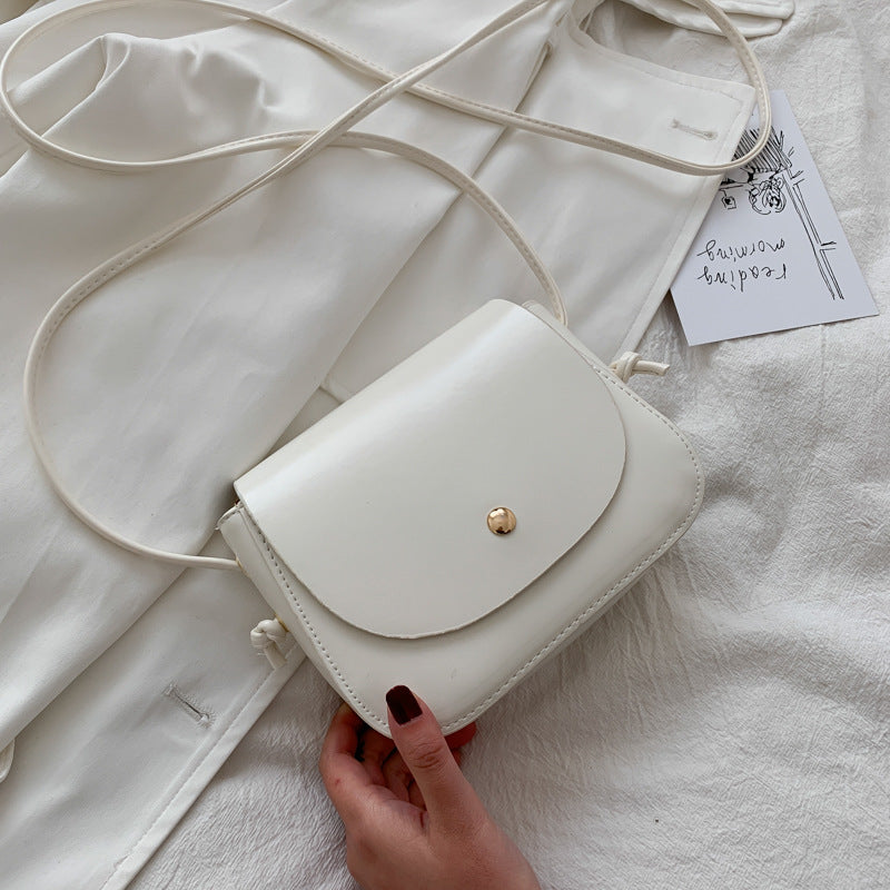Spring Summer Women's Fashionable Crossbody Saddle Bag