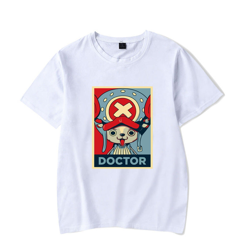 One Piece Short Sleeve T-Shirt for Men and Women