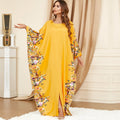 The Grande Aile Jaune Plus Size Bat Sleeve Dress | Evarisluxe