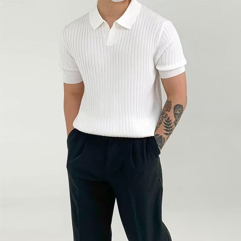 2023 Japanese Style Trendy Men's Polo Shirt (Short Sleeve)