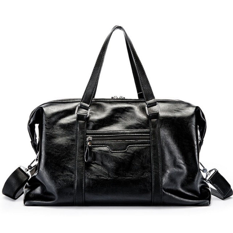 Trendy Waterproof Leather Handbag for Men