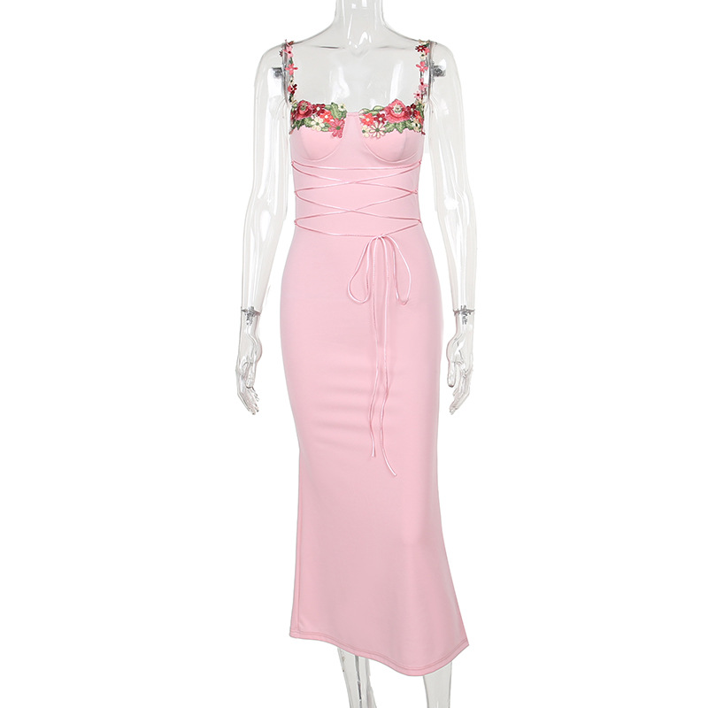 Autumn Waist Girdling Dress