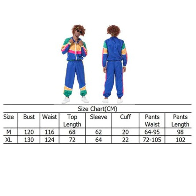 80s 90s Vintage Colorful Jacket for Women Cosplay Outfit