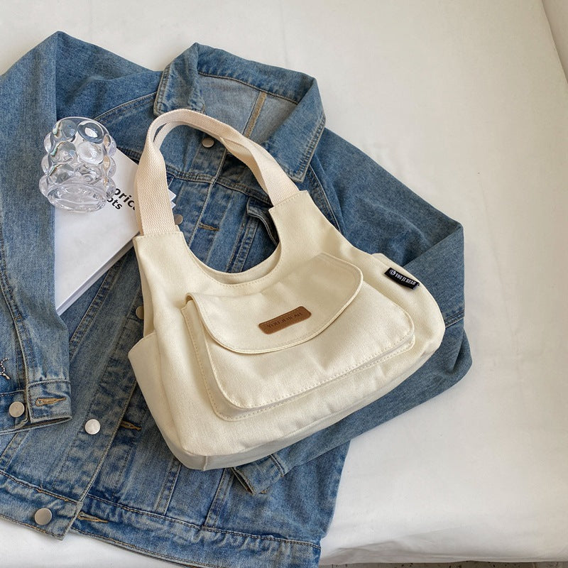 Large Capacity Summer Fashion Canvas Shoulder Bag
