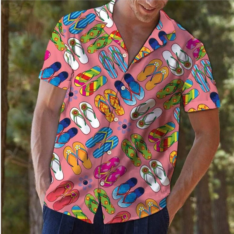 Hawaiian Casual Cotton Shirt for Men