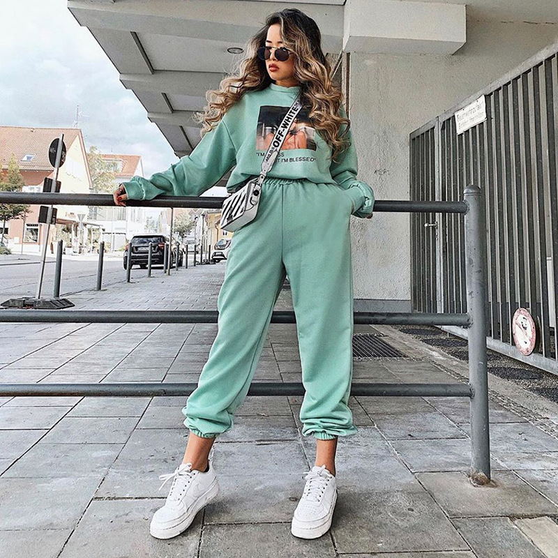 2020 Summer Casual Candy Color Sports Pants for Women