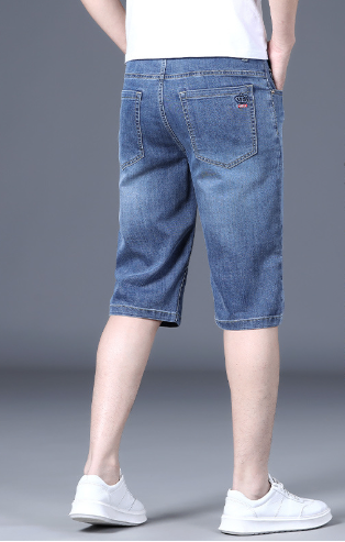 Plus Size Men's Summer Stretch Urban Overalls