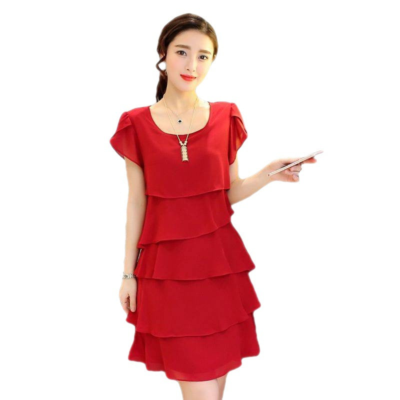 2023 Spring-Summer Long Chiffon Dress for Women