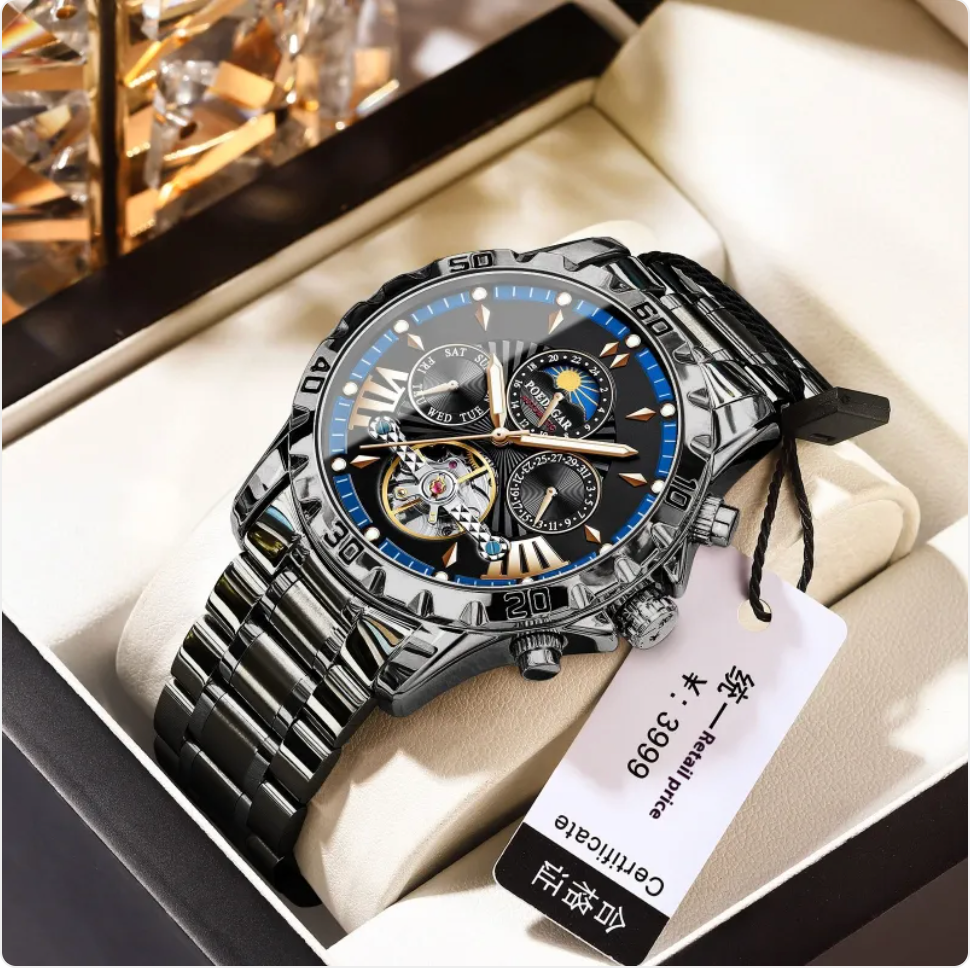 The Saphir Automatic Mechanical Watch | Evarisluxe