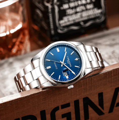 The Mouvement Automatic Steel Watch | Evarisluxe