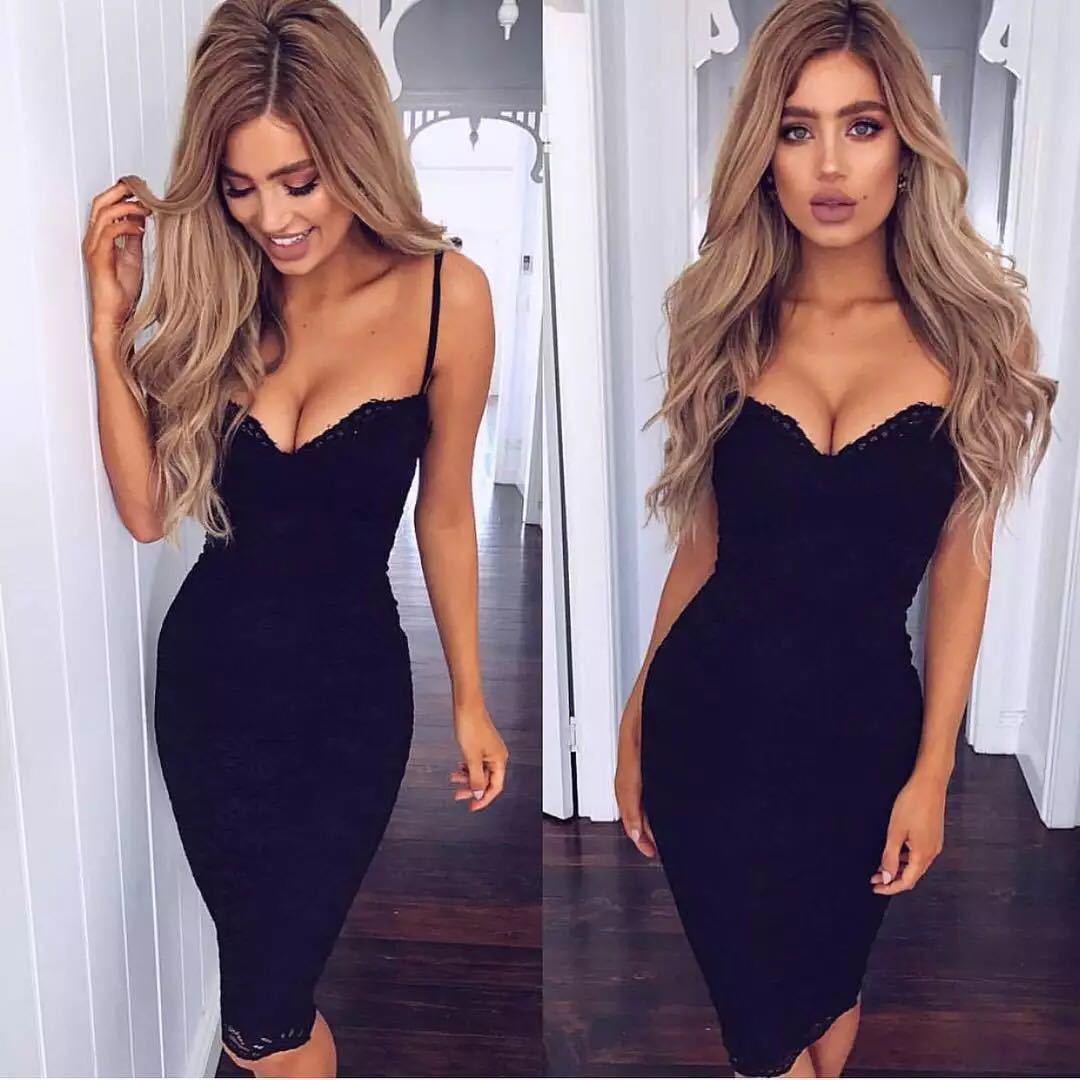 Lace Slip Dress for Spring/Summer Women's Fashion