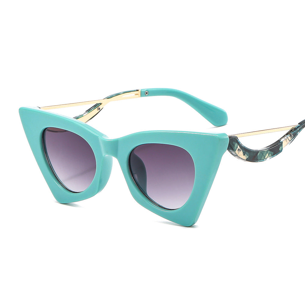 Cat Eye Shaped Selfie Sunglasses for Women 2815