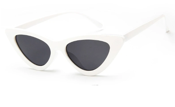 Retro Triangle Cat Eye Sunglasses for Women