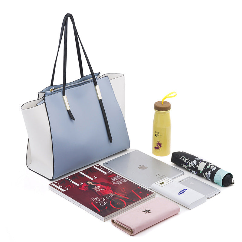 Women's Solid Color Four-Piece Shoulder Bag Set